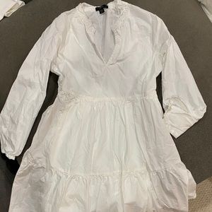 JCrew White Dress